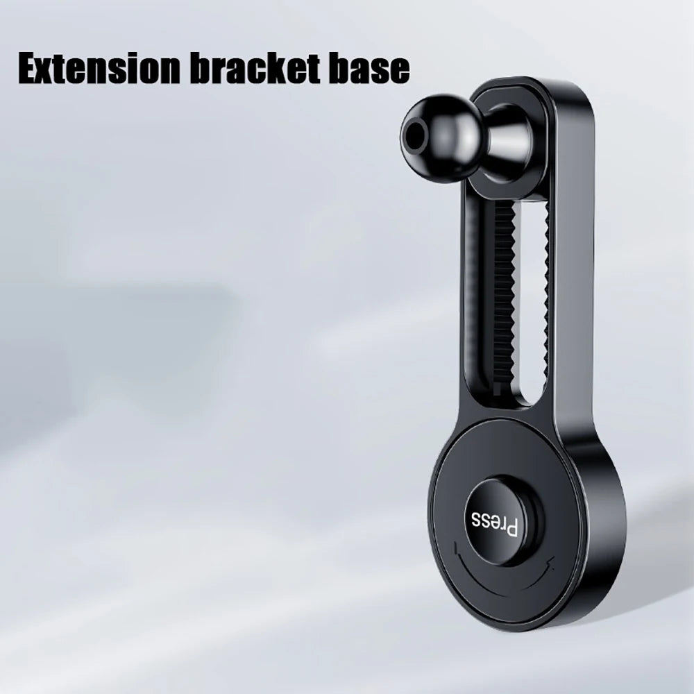 Adjustable Car Phone Mount – 360° Rotation, Retractable Arm & Universal Fit – car-accessory