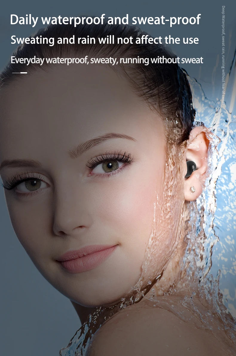 OLOEY Mini TWS Earphones – Bluetooth 5.3, ANC, 24H Battery