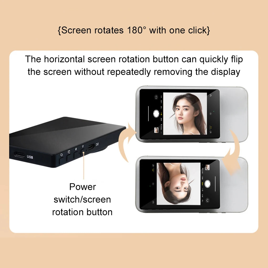 Wireless Magnetic Monitor & Lavalier Mic Kit for Vlogging & Streaming