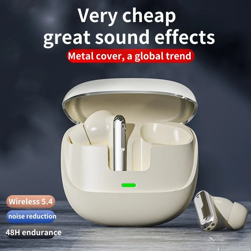 Bluetooth 5.3 Wireless Earbuds – 48H Playtime & Deep Bass