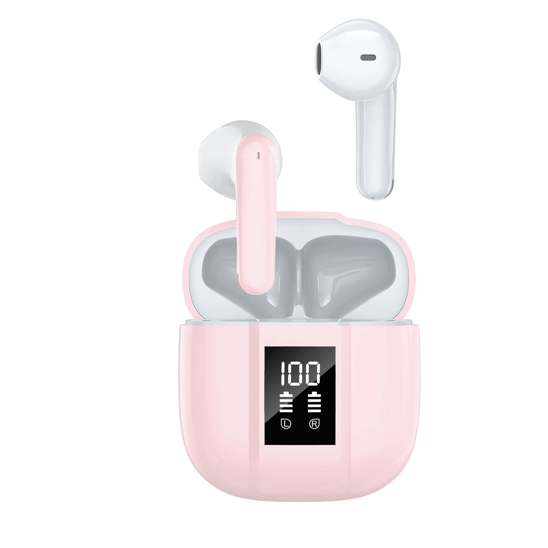 BLAST! i50 Bluetooth 5.3 Earbuds – LED Display & 8H Playtime