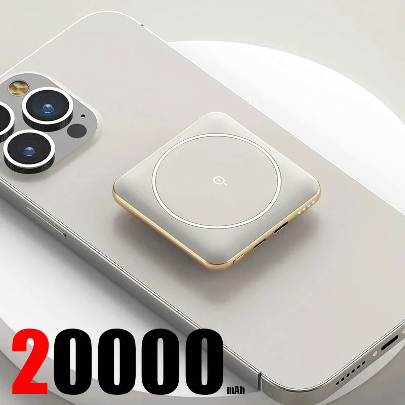 30000mAh Magnetic Wireless Power Bank | 120W Fast Charge