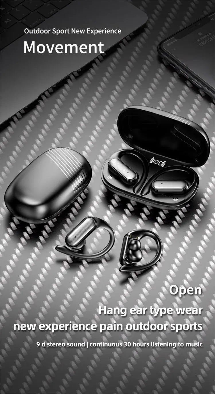DIXSG A520 Bluetooth Earbuds – HD Sound, 48H Battery, Waterproof