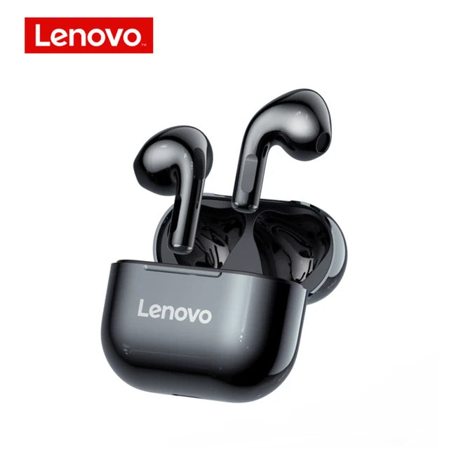 Lenovo LP40 Wireless Earbuds – Bluetooth 5.0 HiFi Sound + Waterproof Charging Case