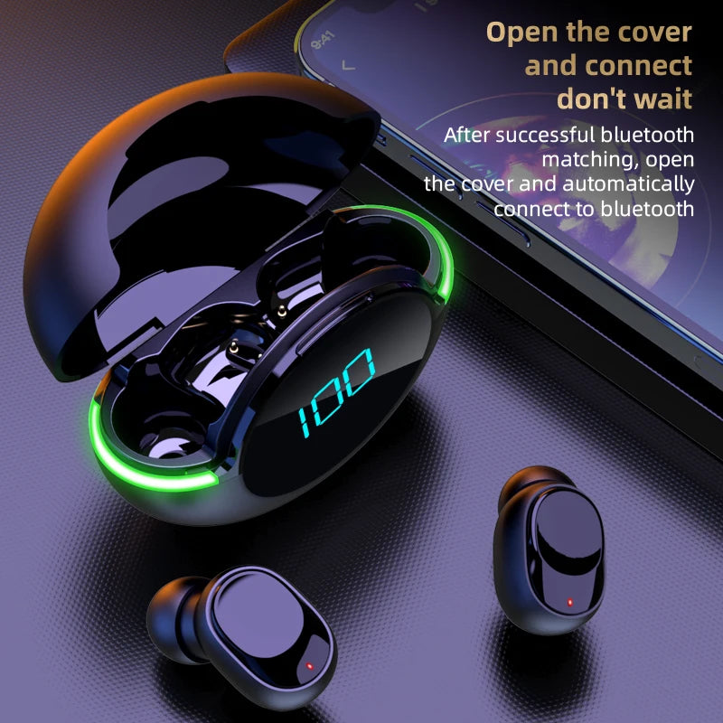 Ballena Y80 Bluetooth 5.1 TWS Earbuds – Noise Cancelling & Mic