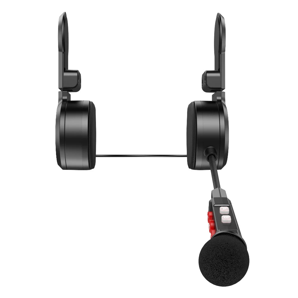 VELEV BT9 Helmet Bluetooth Headset – Waterproof, 23H Talk
