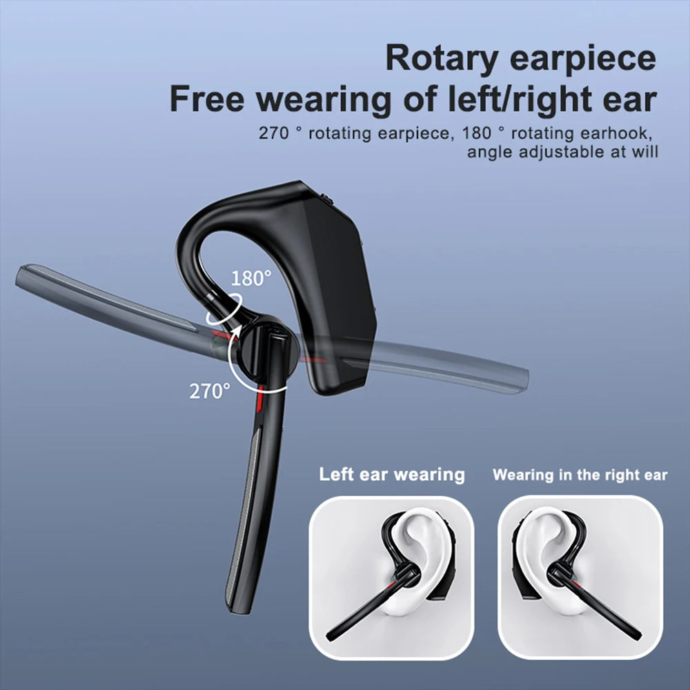 CUGUU V23 Bluetooth Headset – ENC Noise Reduction, 20H Talk – audio-accessory