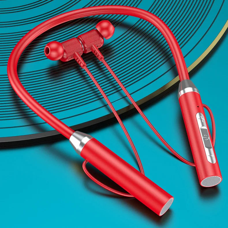 Wireless Bluetooth Neckband Headphones – Lightweight & High-Fidelity