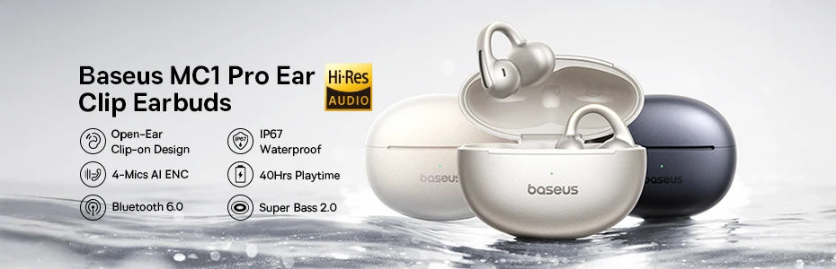 Baseus True Wireless Earphones – 33H Playtime, Waterproof