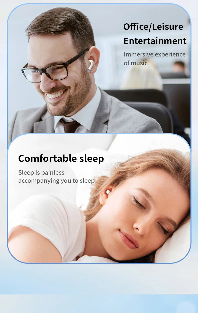 Kebidumei Bluetooth 5.4 Earbuds – ANC, 300H Standby, Waterproof