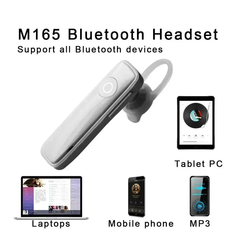 VIKEFON Bluetooth Ear Hook Headset – Noise-Cancelling & Wireless