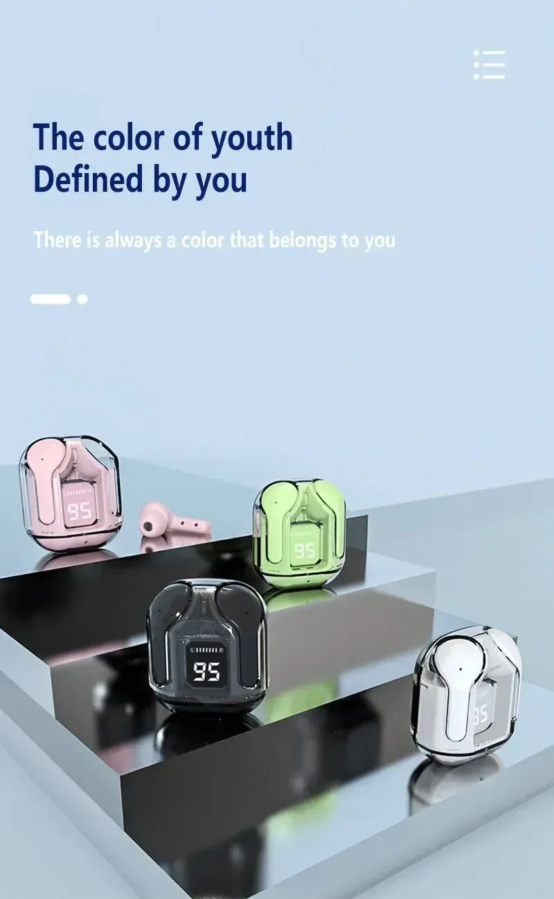 VYOPBC Original T2 Bluetooth Earphones | HiFi In-Ear 24H Playtime