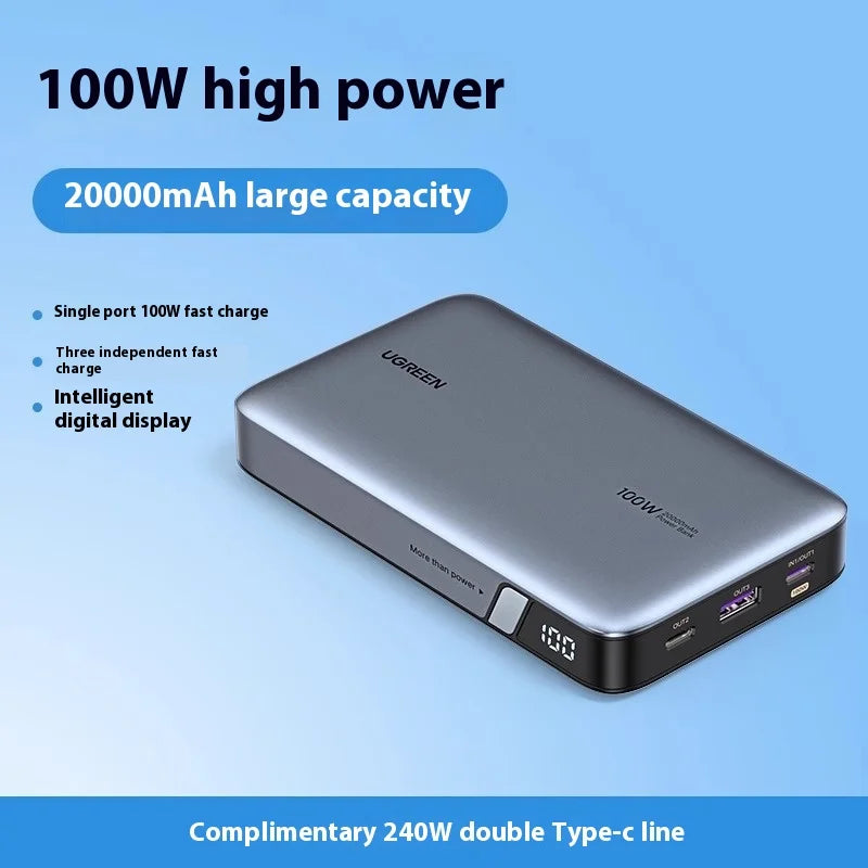UGREEN 140W Power Bank 25000mAh | Fast Laptop Charger
