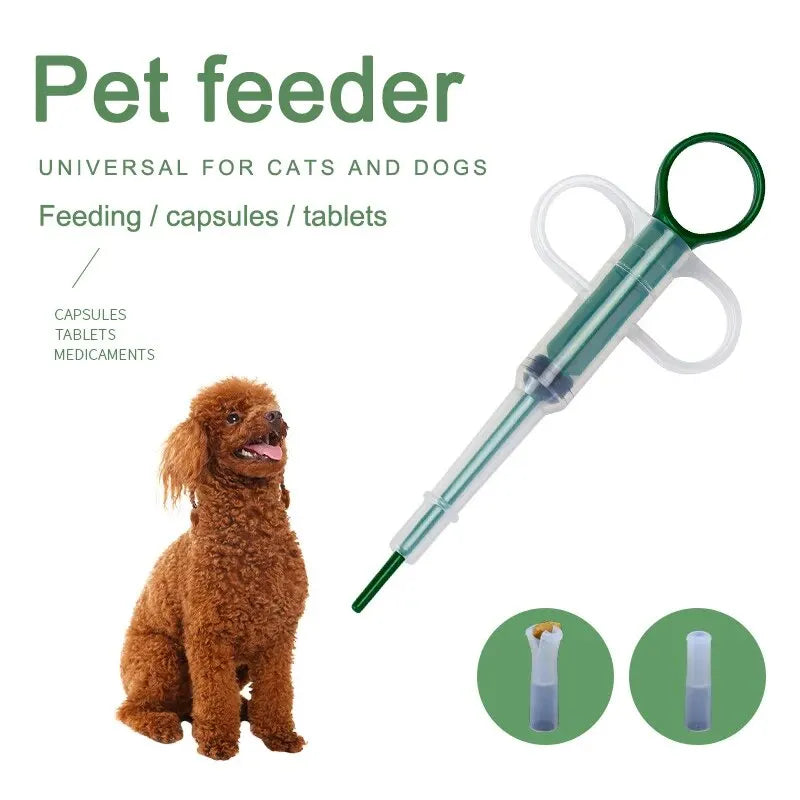 Pet Feeding Syringe – Pill & Liquid Dispenser for Cats & Dogs