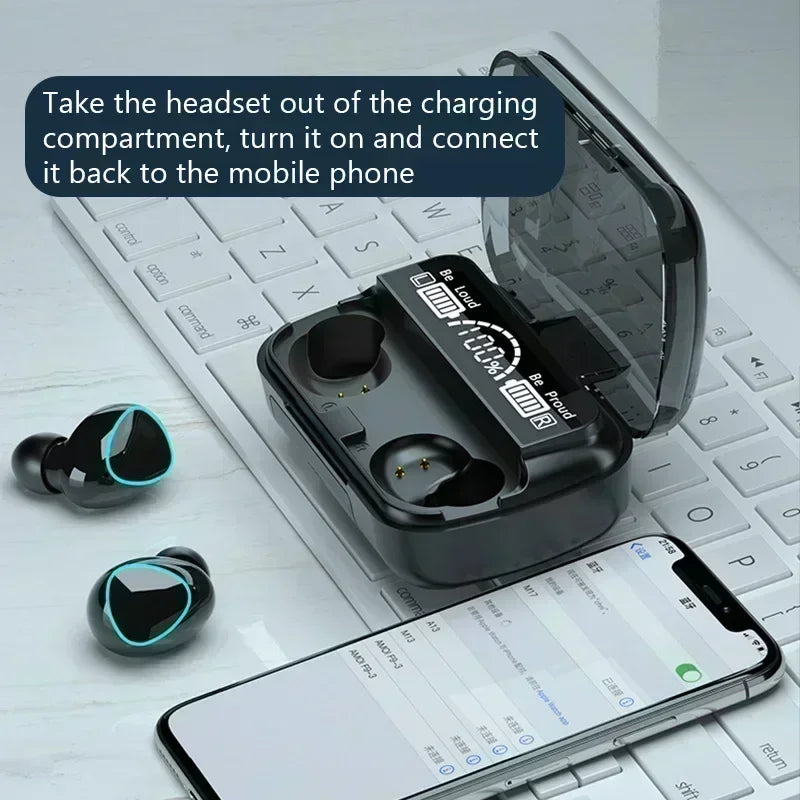 DAMORE Bluetooth 5.1 TWS Earphones | ANC & Waterproof