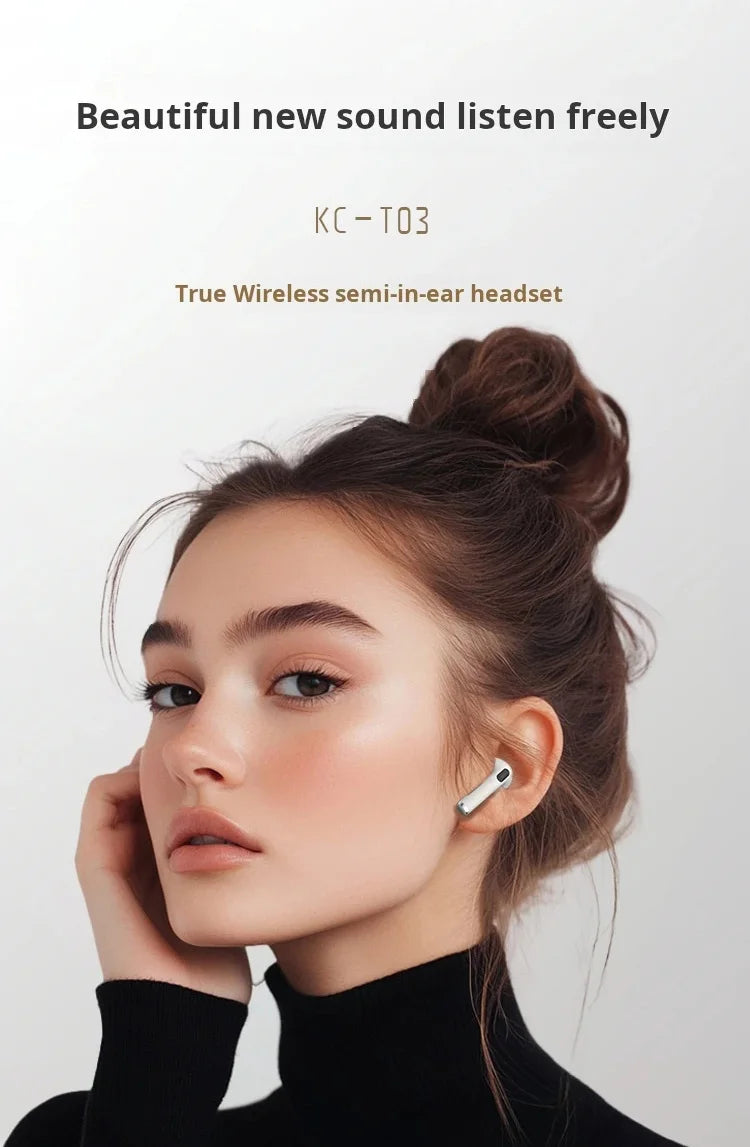 EOENKK TWS ANC Earbuds – HiFi Sound, Waterproof, 5h