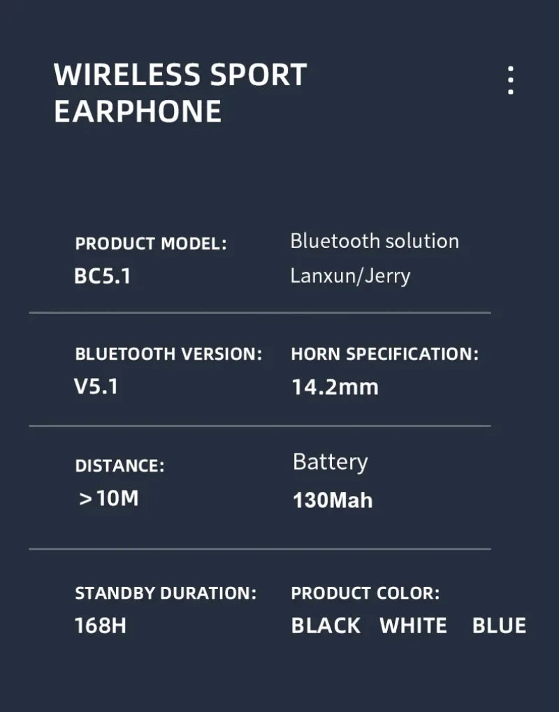Xiaomi KS15 Neckband Earphones – Bluetooth 5.3, Long Battery, Sport