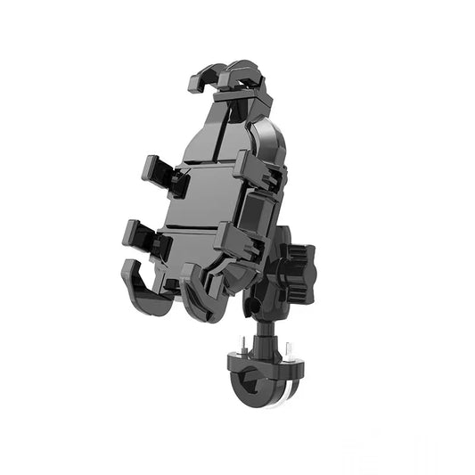 Motorcycle Phone Holder – Shock Absorber & 360° Adjustable Mount