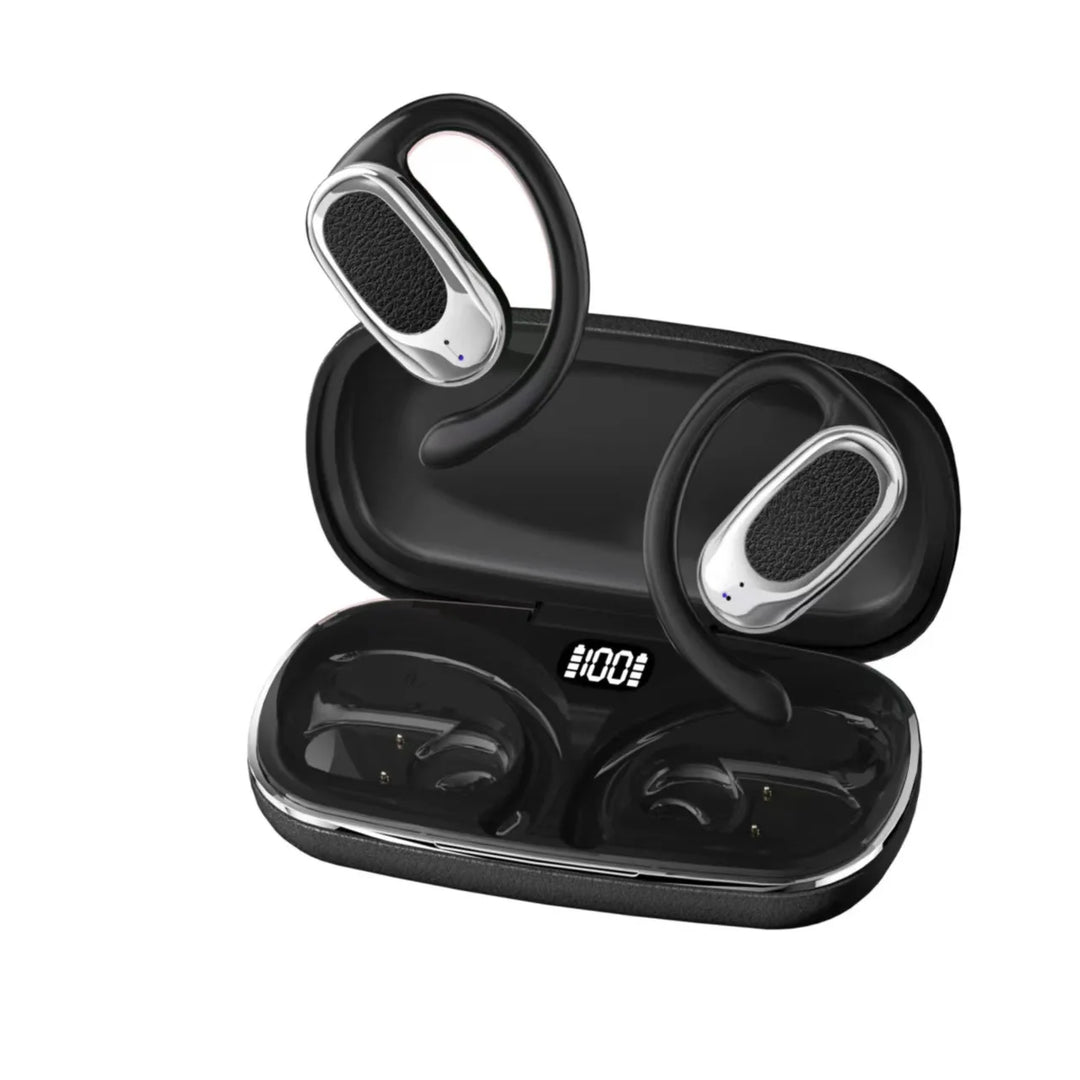 Air Basics Y7 Ear Hook Bluetooth Headset – HD Stereo & Sweatproof