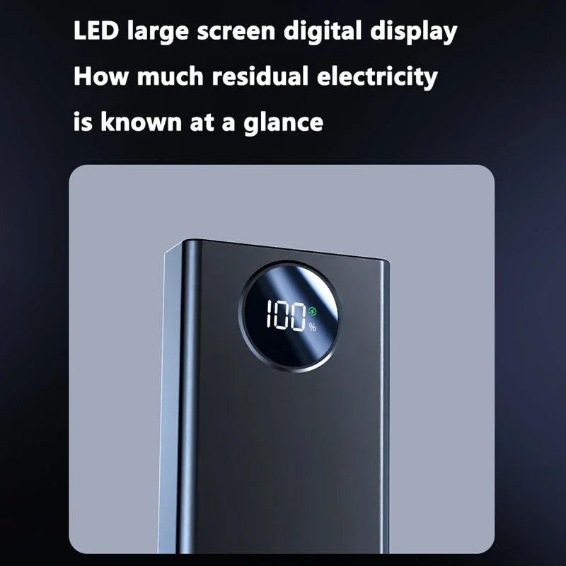 120W Super Fast Power Bank Large Capacity | Digital Display