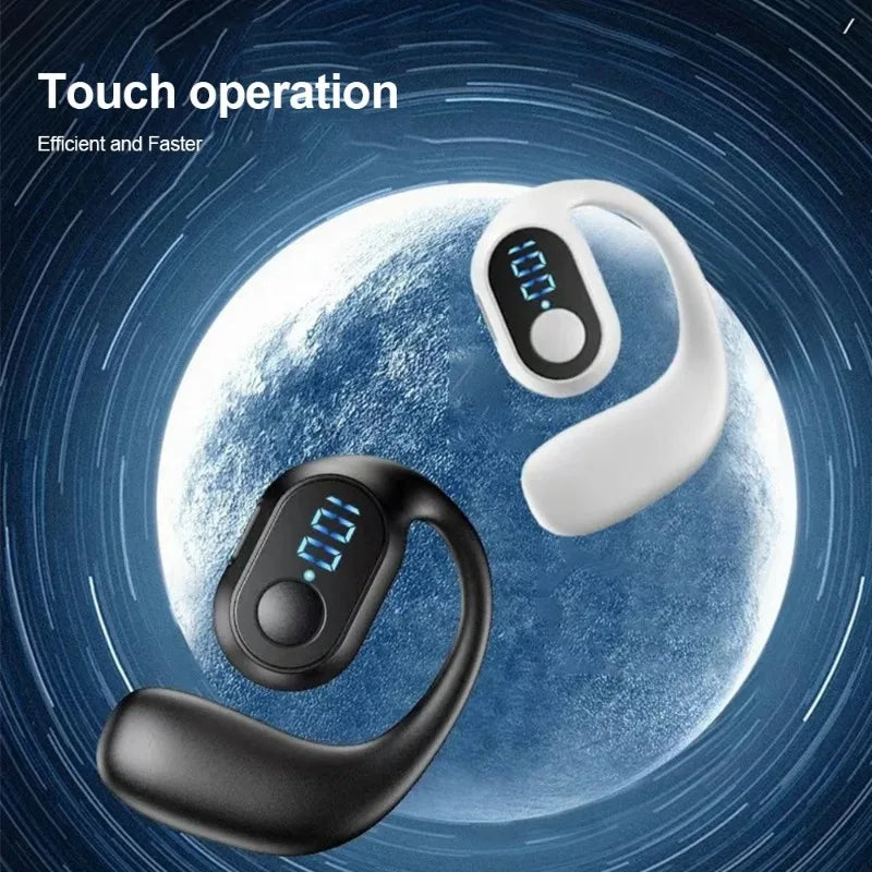DIXSG Bluetooth 5.3 Ear Hook Headphones – Sport & Gaming – audio-accessory