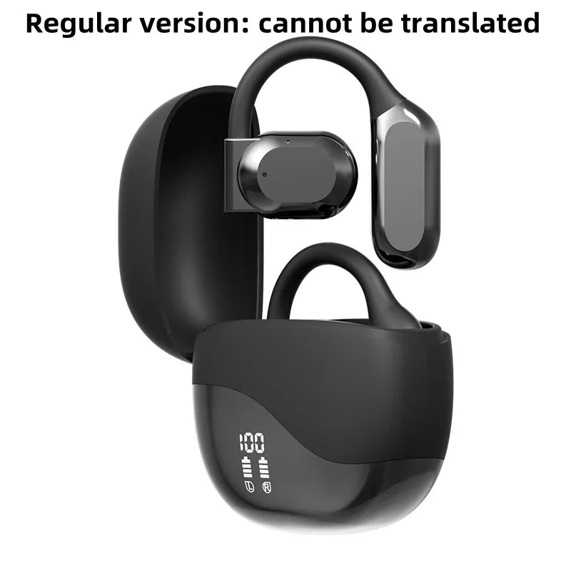 Bluetooth 5.3 Open-Ear Earphones – ANC, Touch Control