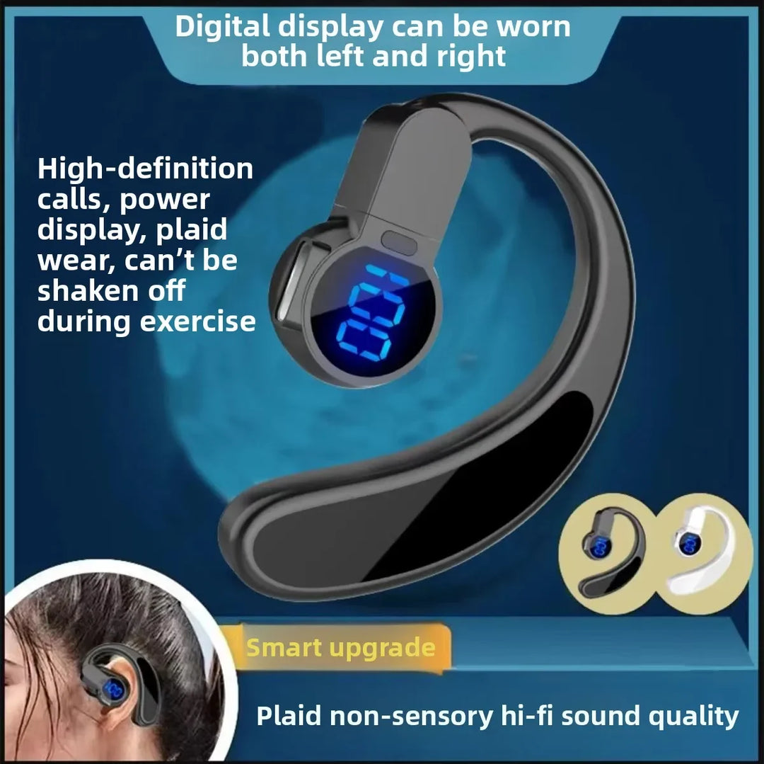 Jiansu Bone Conduction Headphones – Bluetooth 5.3, Waterproof, HiFi