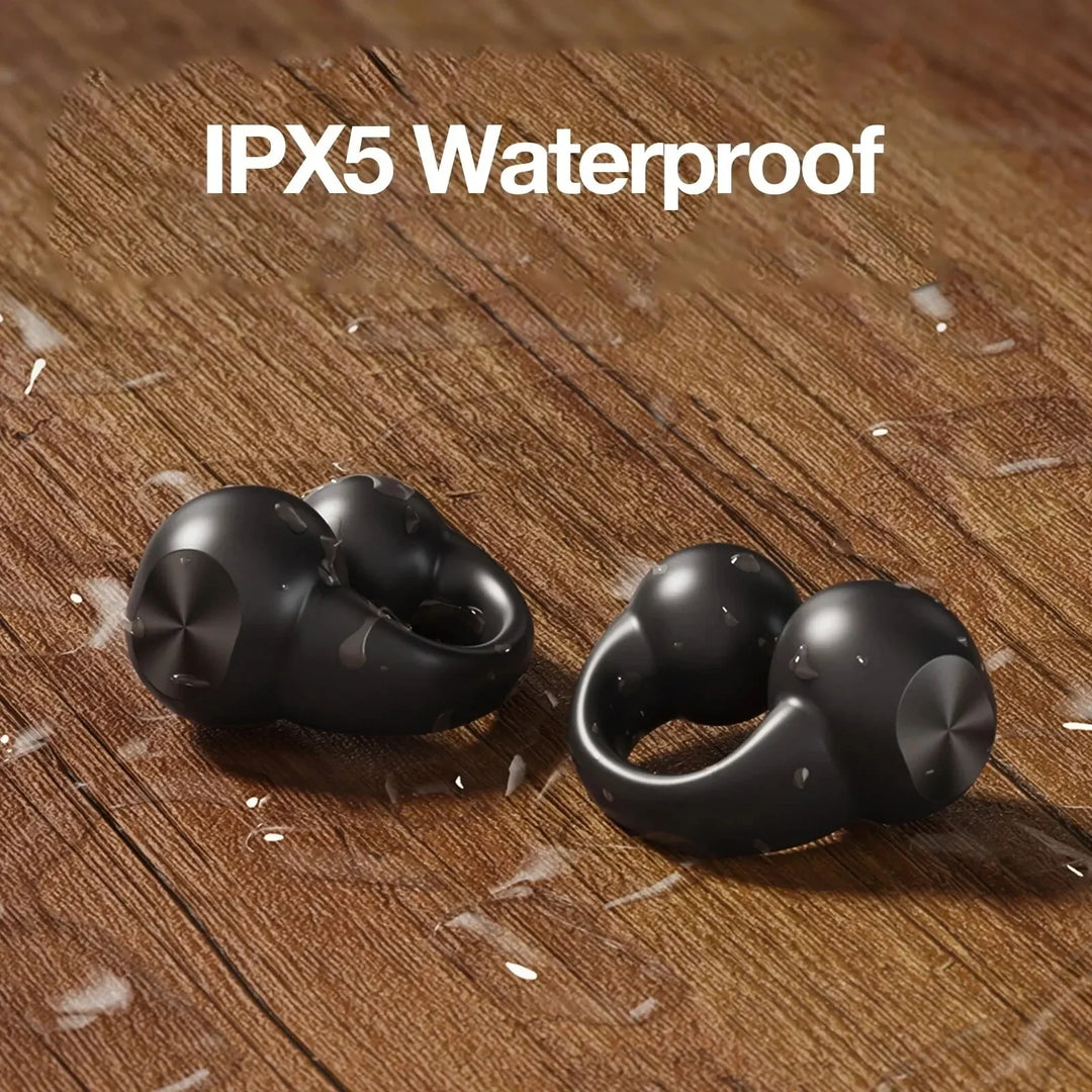 VIKEFON Bluetooth 5.3 Ear Hook – Air Conduction, Sports