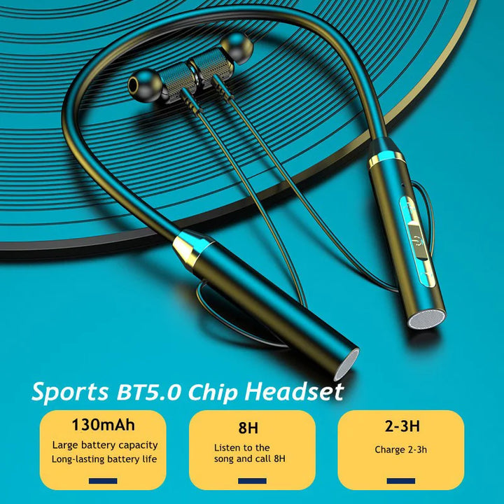 Modoao Bluetooth 5.0 Neckband – ANC, Waterproof, 8h Playtime – audio-accessory