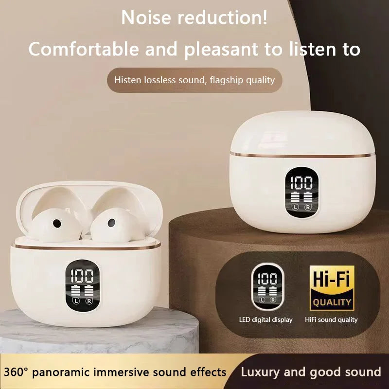 DIXSG TWS Bluetooth 5.2 Earphones – ANC, Touch Control, Low Latency