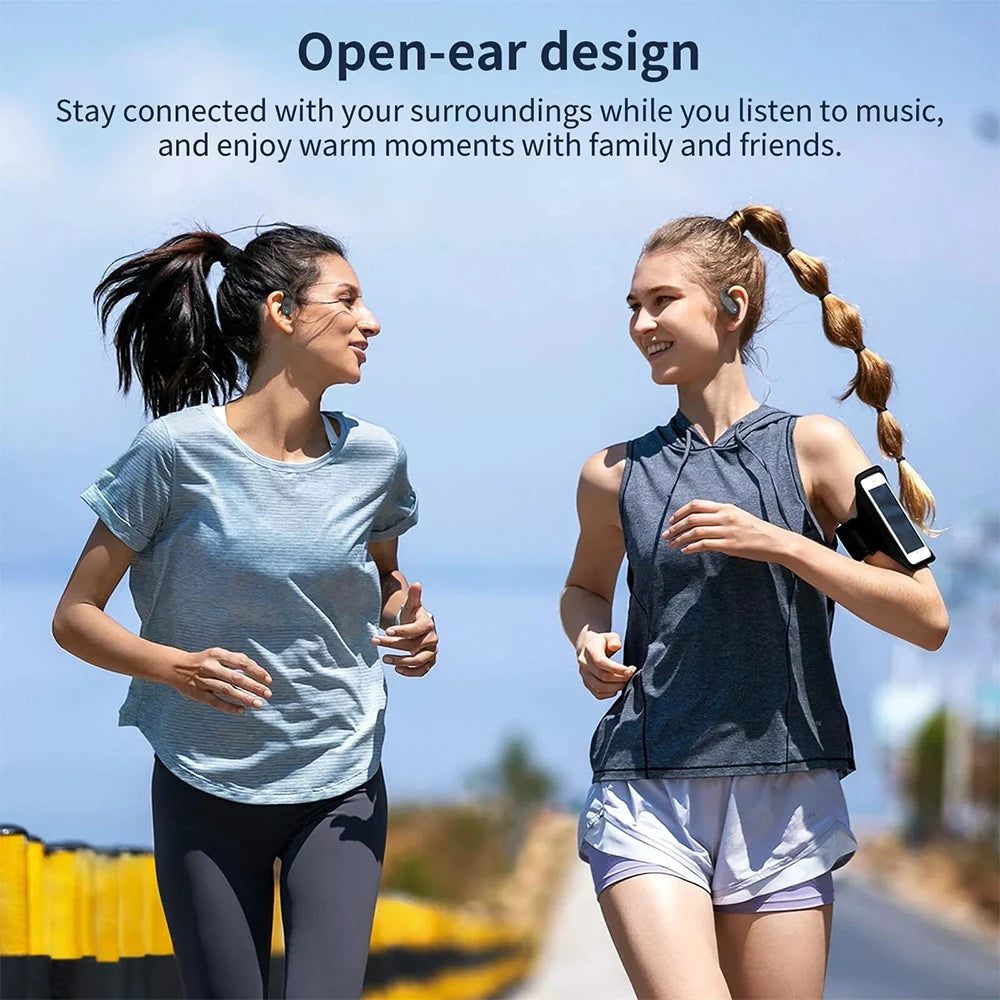 AideeMaster Bluetooth 5.3 Open-Ear – ANC, Waterproof, Sports
