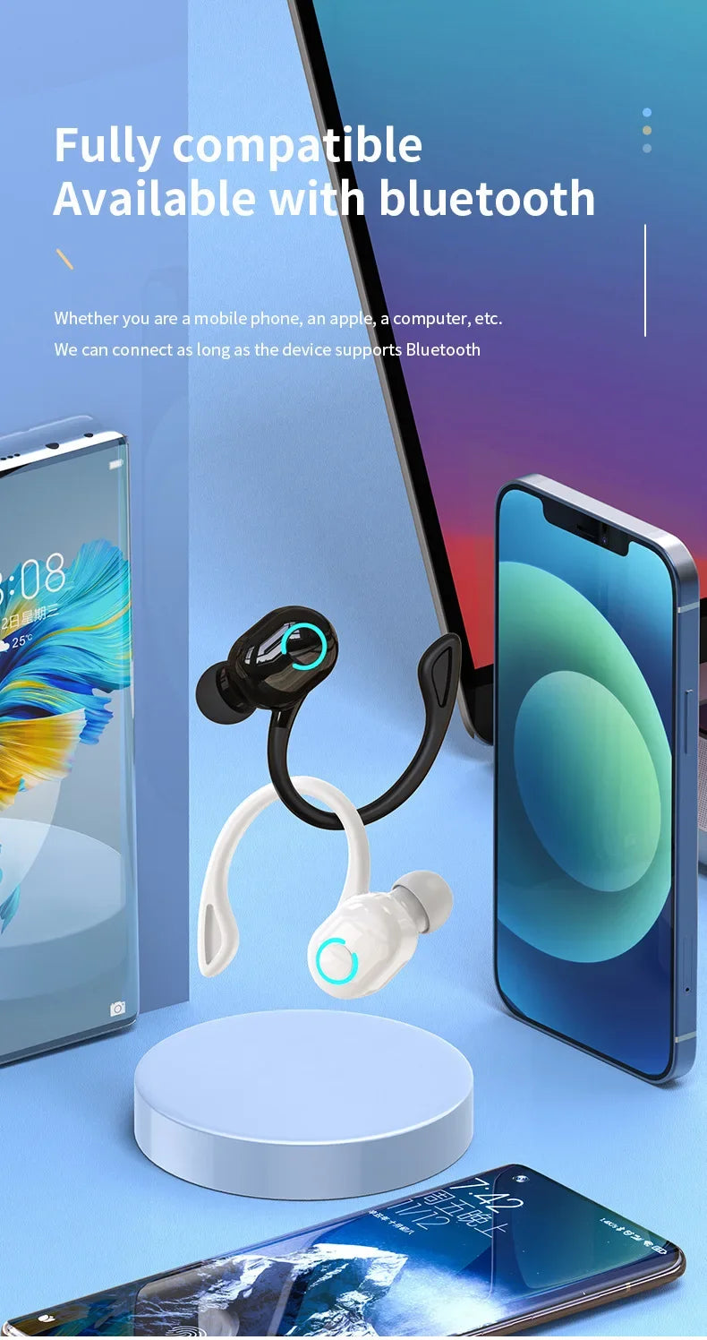 VIKEFON S10 Bluetooth 5.2 Headset – ANC, HiFi Bass, Sport