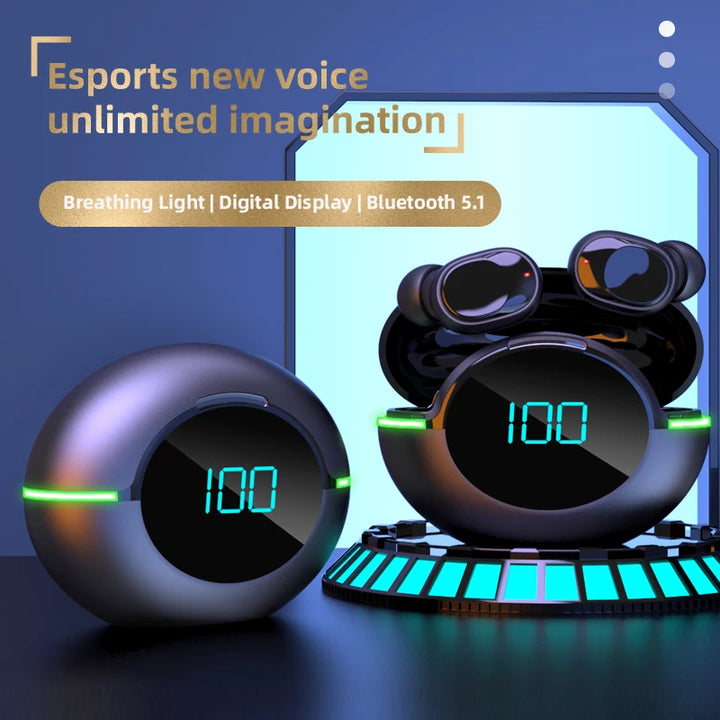 Ballena Y80 Bluetooth 5.1 TWS Earbuds – Noise Cancelling & Mic – audio-accessory