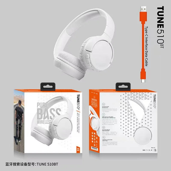 TUNE510BT Wireless Bluetooth Earphones – Deep Bass & Gaming – audio-accessory