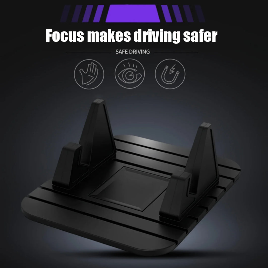Anti-Slip Silicone Phone Pad – No-Slip Mat for Car Dashboards & Desks