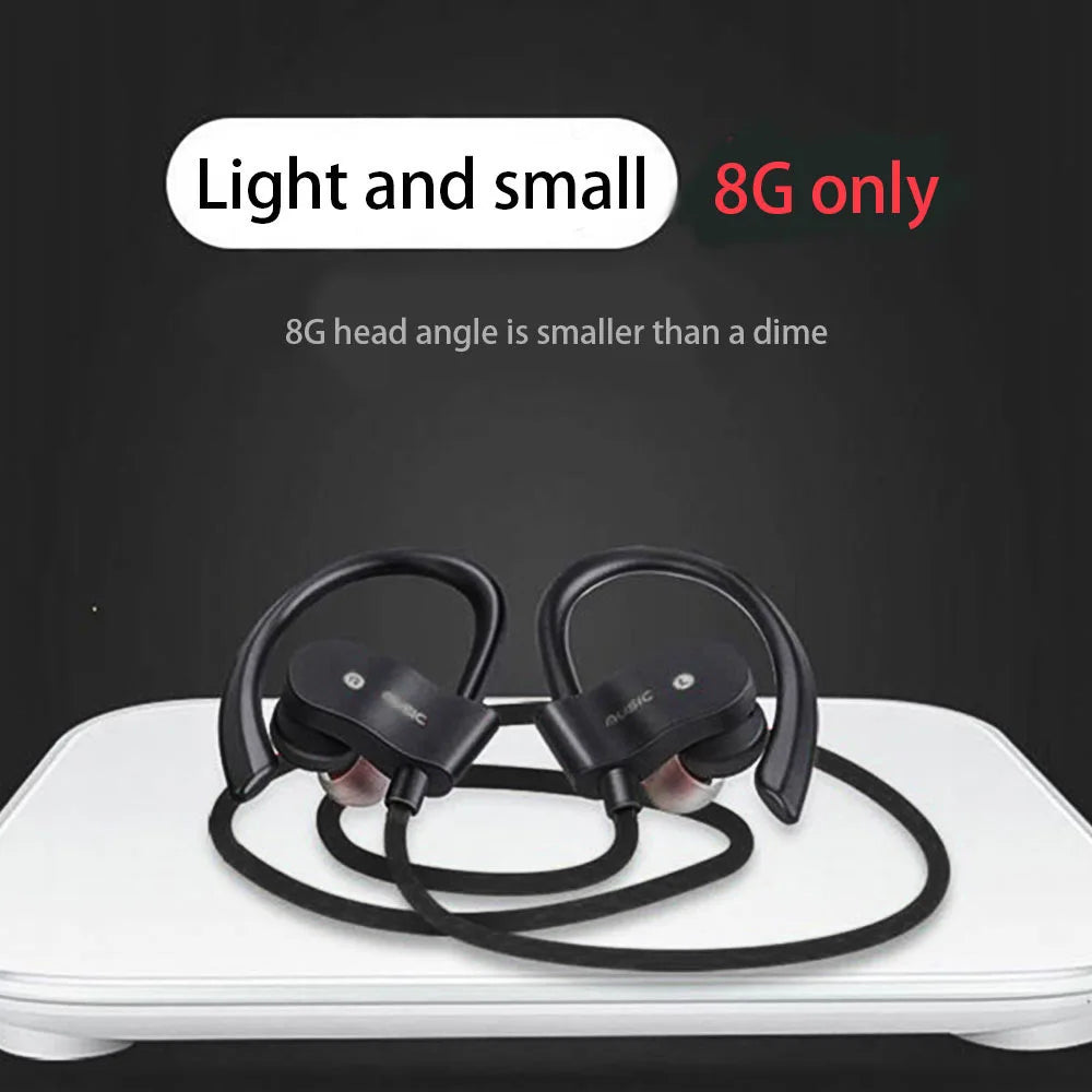 Fomscvka Wireless Bluetooth Earphones – Waterproof, Stereo Bass