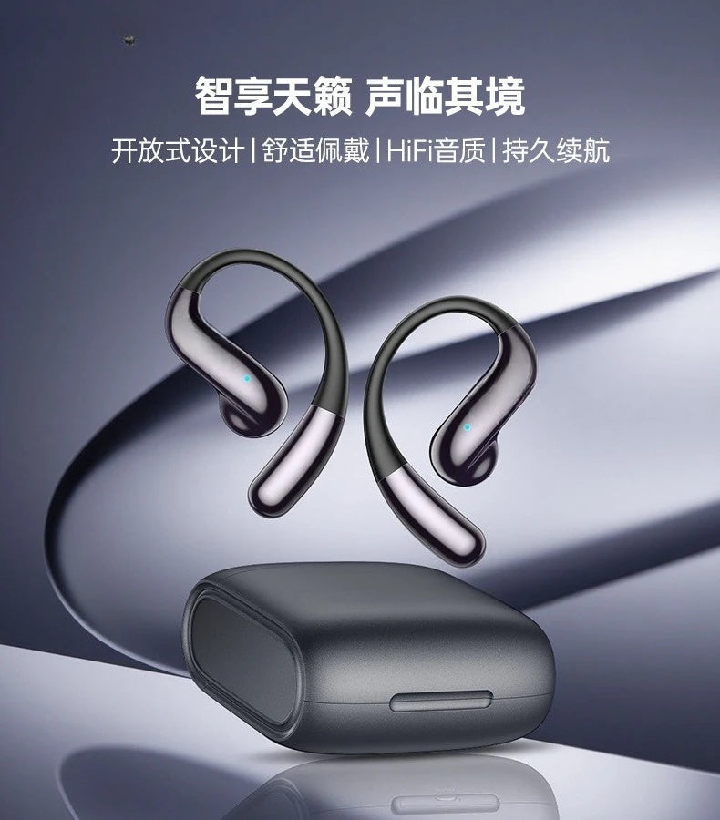 MINISO Air Conduction Bluetooth Earphones – ANC Over-Ear Wireless