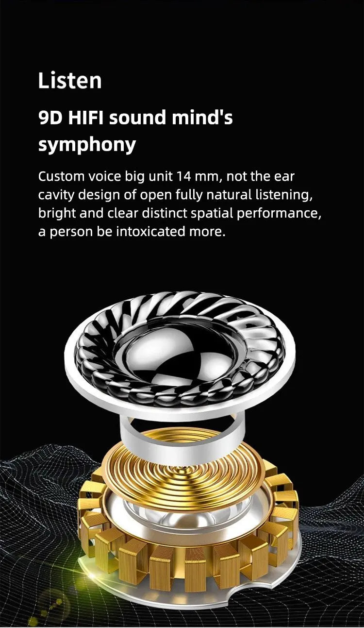 DIXSG A520 Bluetooth Earbuds – HD Sound, 48H Battery, Waterproof