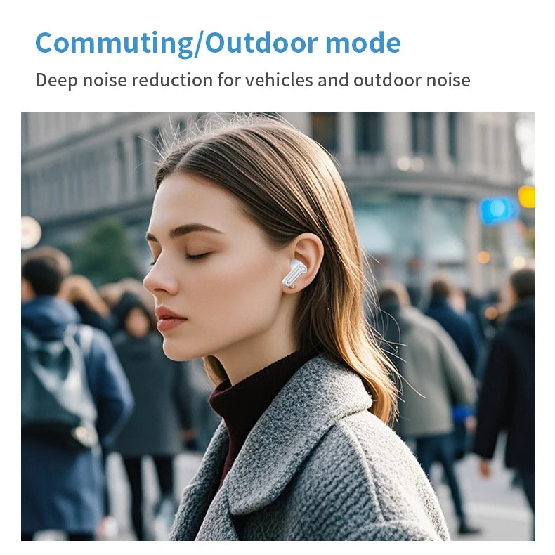 DAIDAN Bluetooth 5.3 TWS Earphones | Waterproof In-Ear with Mic