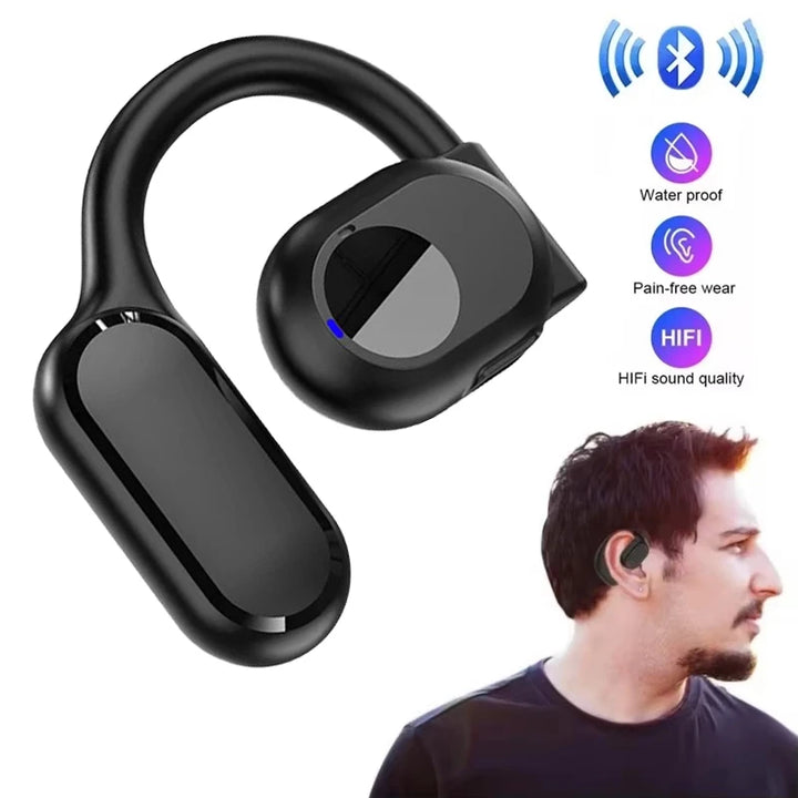 Wireless Bluetooth Air Conduction Headphones – Noise Cancelling & Mic – audio-accessory
