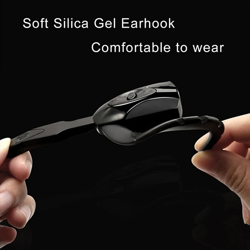 Elenxs Bluetooth Ear Hook Headset – ANC, 6H Talk, Driving Use