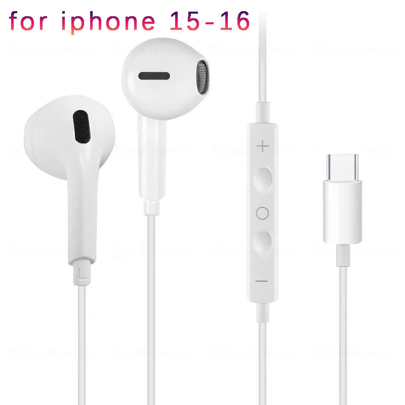 Quanyunzs Wired In-Ear Earphones with Mic & Volume Control – Hi-Fi 14mm Stereo Headphones