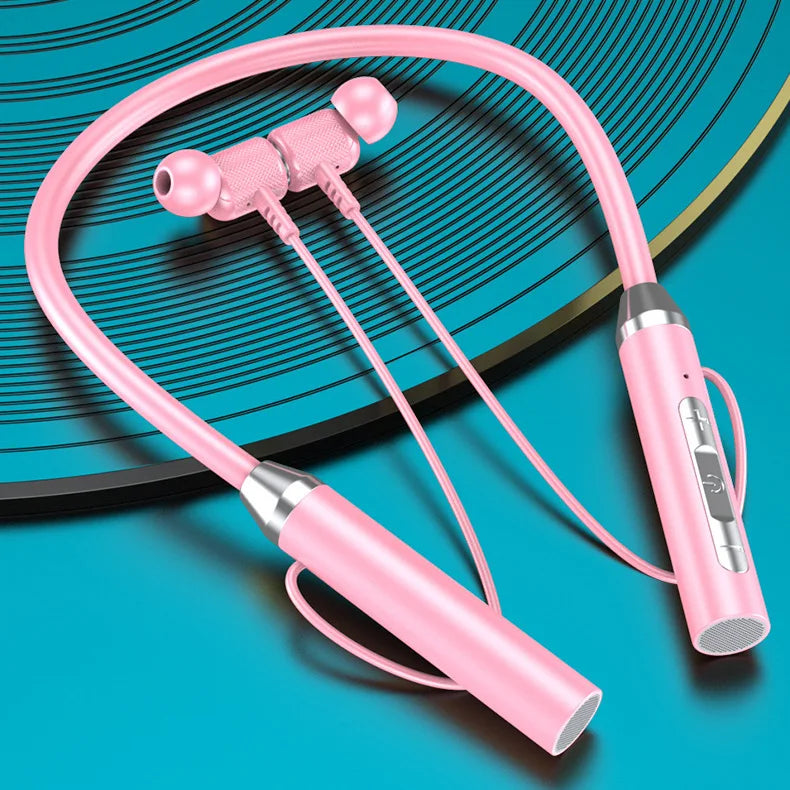 Wireless Bluetooth Neckband Headphones – Lightweight & High-Fidelity