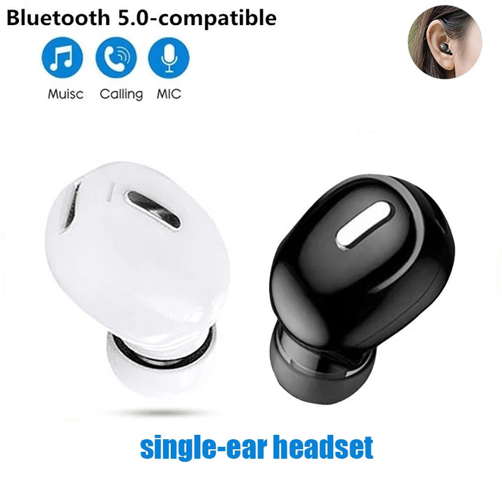 Mini Bluetooth In-Ear Headset X9 – Single Earbud with Mic – audio-accessory
