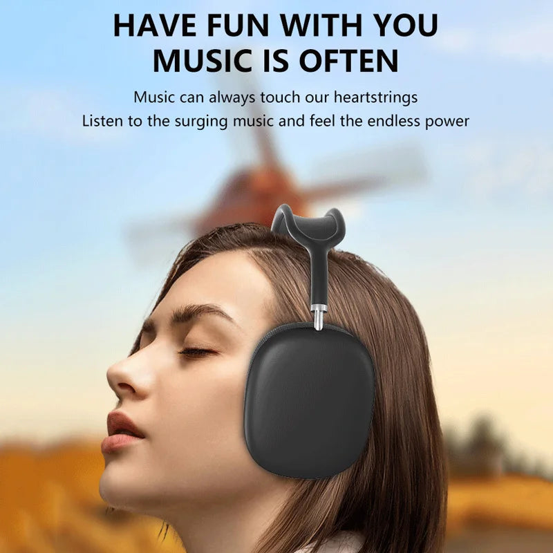 felfial P9 Wireless Bluetooth Headphones with TF Card Slot – Over-Ear Stereo Sound