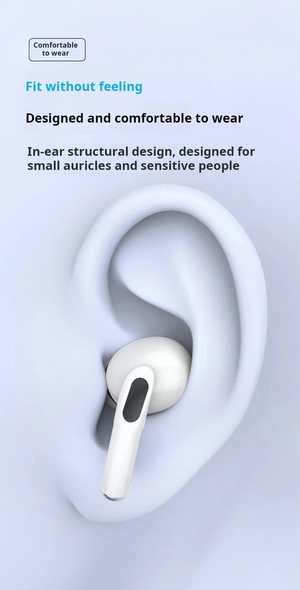 XIAOMI MIJIA A7 Wireless Bluetooth Earphones – ANC HiFi Earbuds with 30-Hour Battery