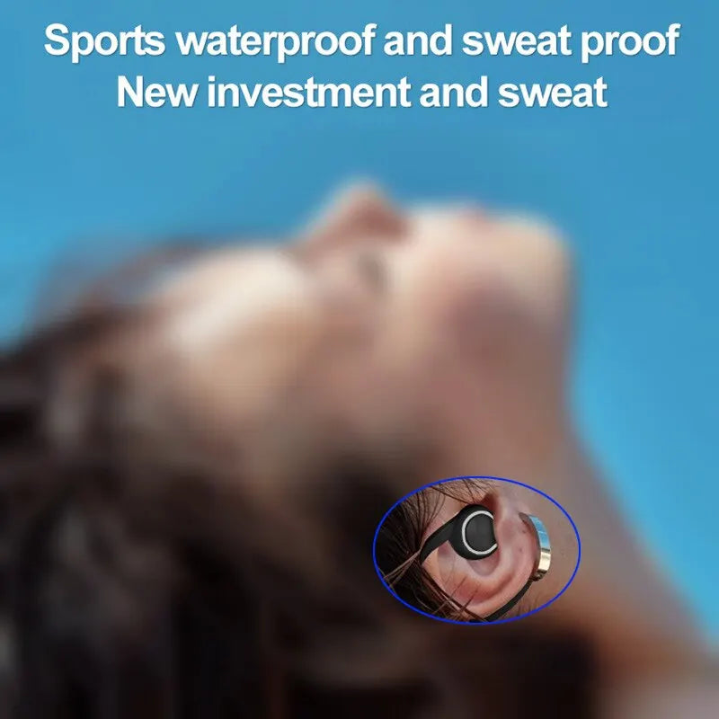 S10 Single-Ear Bluetooth 5.2 Headset – Sports, Noise Reduction
