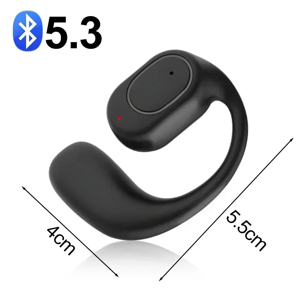 BAPPSUS Digital Display Bluetooth Ear Hook Headset – Stylish & Compact