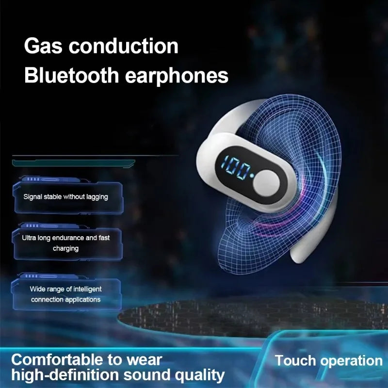 DIXSG Bluetooth 5.3 Ear Hook Headphones – Sport & Gaming – audio-accessory