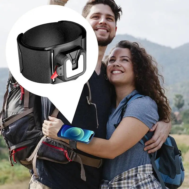 2-in-1 Phone Wrist & Arm Holder – 360° Rotatable Sports Strap Mount – cute-accessory